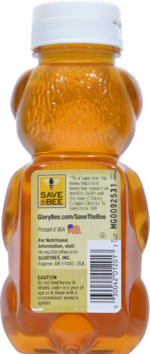 GloryBee Clover Honey Bear Perspective: back