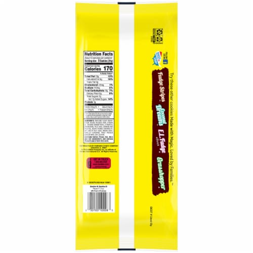 Keebler® Sandies® Pecan Shortbread Cookies Perspective: back