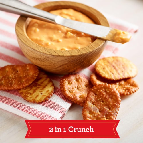 Town House FlipSides Original Wheat Crackers Perspective: back