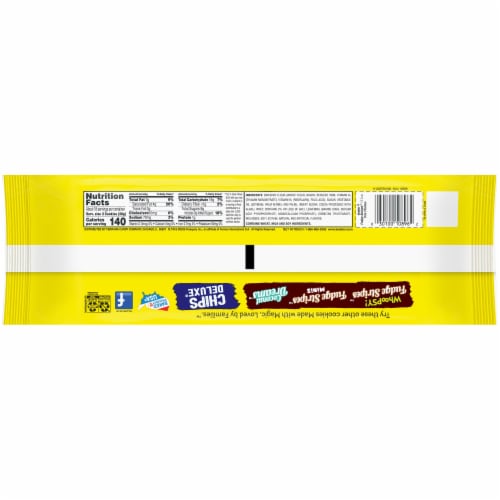Keebler® Original Fudge Stripes™ Cookies Family Size Perspective: back