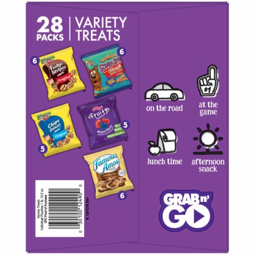 Keebler Variety Treats Pack Perspective: back