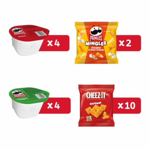 Cheez-It® & Pringles Variety Pack Perspective: back