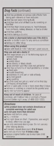 Pediacare® Children's Berry Ibuprofen Perspective: back