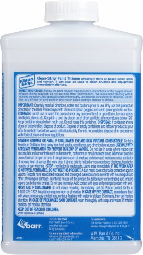Klean-Strip® Paint Thinner Perspective: back