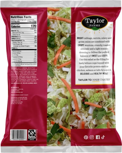 Taylor Farms® Asian Chopped Salad Kit Family Size Perspective: back