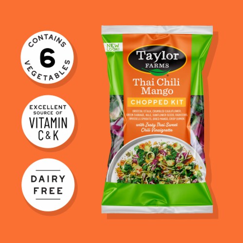 Taylor Farms® Thai Chili Mango Chopped Salad Kit Perspective: back