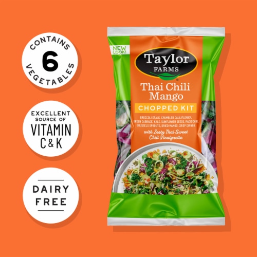 Taylor Farms® Thai Chili Mango Chopped Salad Kit Perspective: back