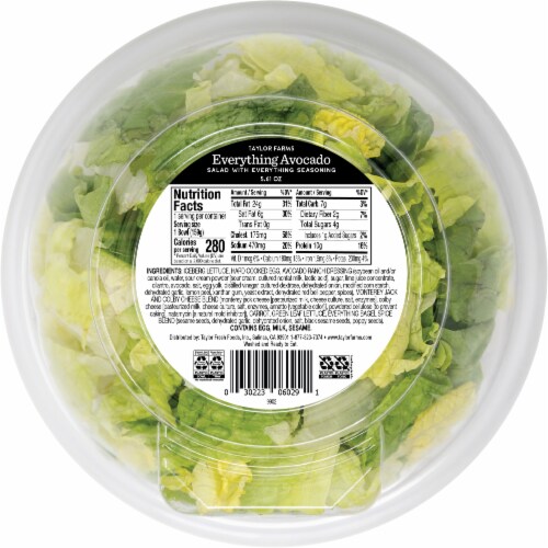 Taylor Farms® Everything Avocado Salad Perspective: back
