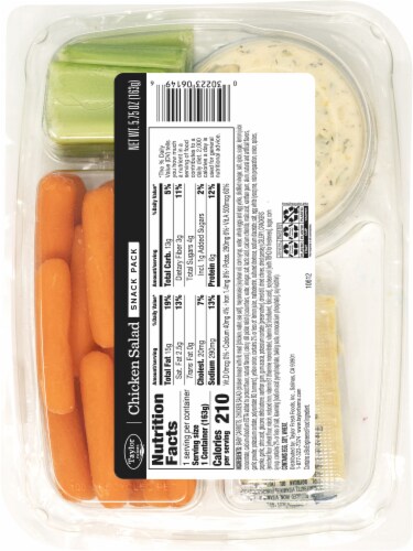 Taylor Farms® Chicken Salad Snack Pack Perspective: back