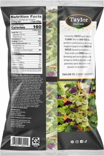 Taylor Farms® Smoky Ranch Chopped Salad Kit Perspective: back
