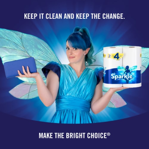 Sparkle® Pick-A-Size® Double Roll Paper Towels Perspective: back