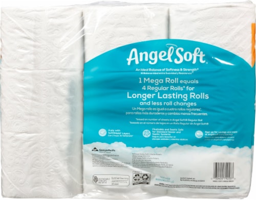 Angel soft bathroom tissue unscented discount