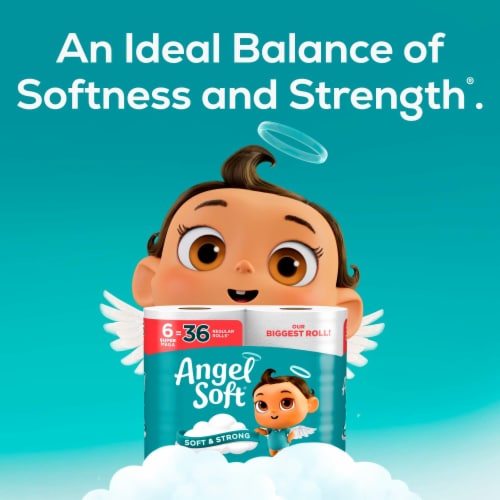 Angel Soft® Super Mega Toilet Paper Rolls
