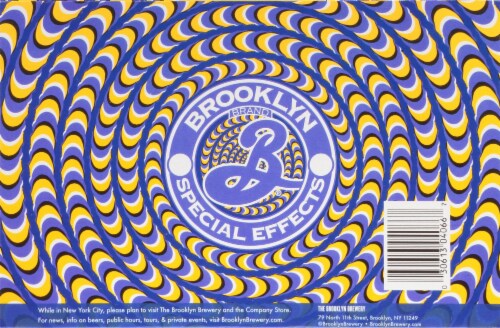 Brooklyn Brewery® Special Effects Non-Alcoholic Hoppy Brew Beer Perspective: back
