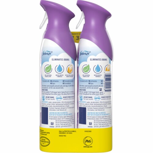 Febreze Air™ Limited Edition Lilac Air Freshener Value Pack Perspective: back