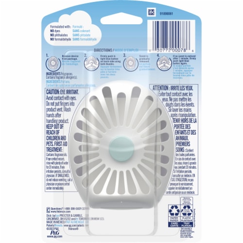 Febreze Small Spaces™ Lilac Air Freshener Perspective: back