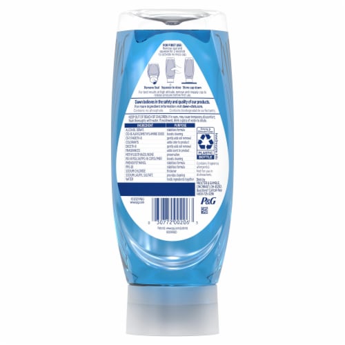 Dawn EZ-Squeeze Ultra Original Liquid Dish Soap Perspective: back