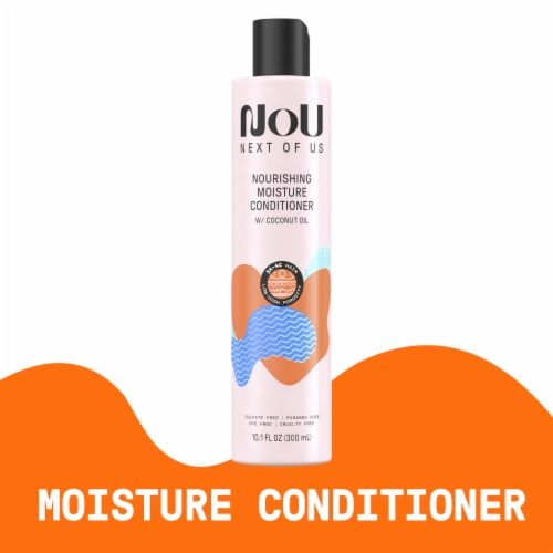 NOU Nourishing Moisture Conditioner with Coconut Oil for Curly and Coily Hair Perspective: back