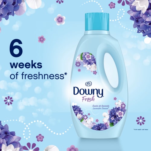 Downy Fresh Lavender Dream Liquid Fabric Sotfener Non Concentrated Perspective: back