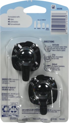 Febreze Car Air Freshener Clips Perspective: back