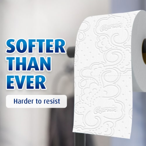 Charmin Ultra Soft Mega Roll Toilet Paper Perspective: back