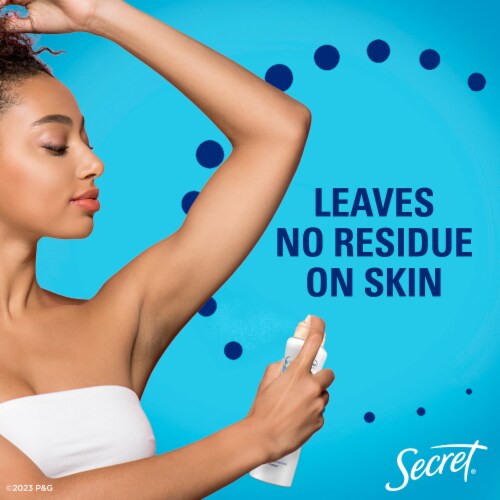 Secret White Peach and Argan Oil Dry Spray Antiperspirant Deodorant Perspective: back