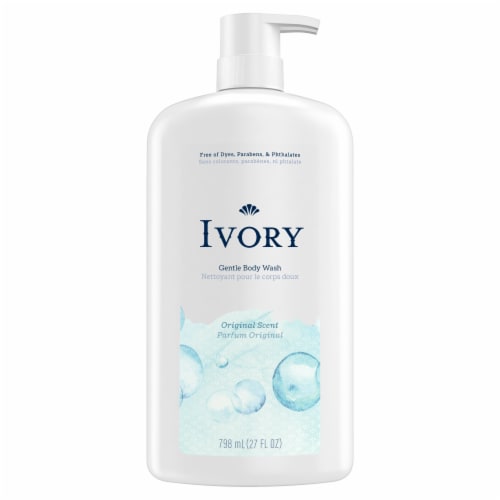 Ivory Mild & Gentle Original Scent Body Wash Perspective: back