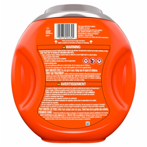 Tide® Hygienic Clean Power Pods™ Spring Meadow Laundry Detergent Pacs Perspective: back