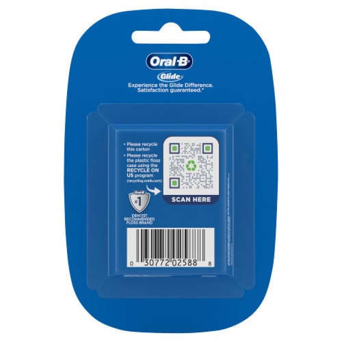 Oral-B Glide Bacteria Guard Mint Dental Floss Perspective: back