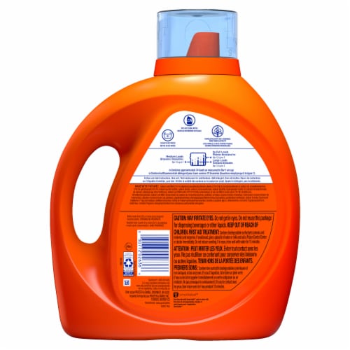 Tide® HE Plus Downy April Fresh™ Liquid Laundry Detergent Perspective: back