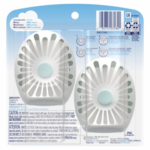 Febreze® Small Spaces™ Limited Edition Winter Spruce Air Freshener Perspective: back