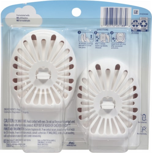 Febreze® Small Spaces™ Limited Edition Baked Cinnamon Apples Scent Air Freshener Perspective: back