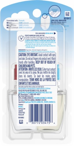 Febreze® PLUG™ Limited Edition Cranberry Tart Scented Oil Refill Perspective: back