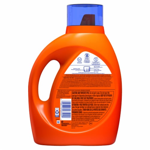 Tide Ultra Oxi with Odor Eliminators Liquid Laundry Detergent Perspective: back