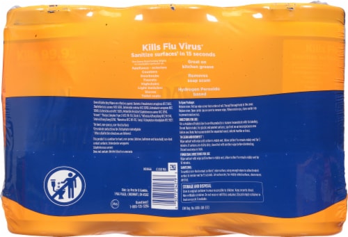 Dawn® Disinfecting Wipes Fresh Splash Perspective: back