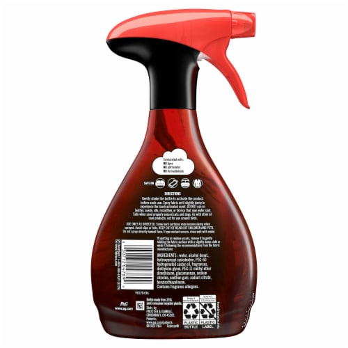Febreze Touch Ember Fabric Fresheners Spray Perspective: back