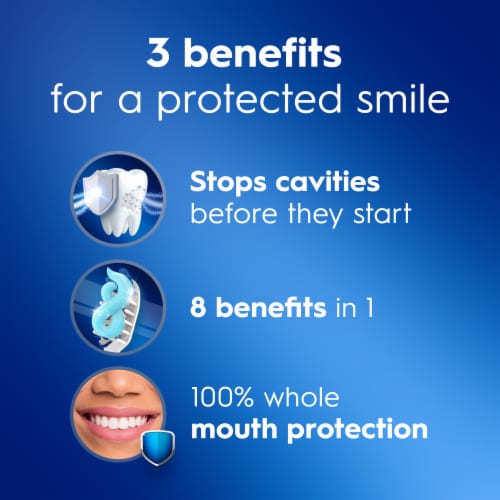 Crest Pro-Health Clean Mint Toothpaste Perspective: back