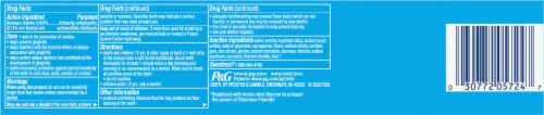 Crest Pro-Health Clean Mint Toothpaste Perspective: back