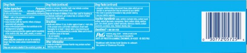 Crest Pro Health Whitening Toothpaste Perspective: back