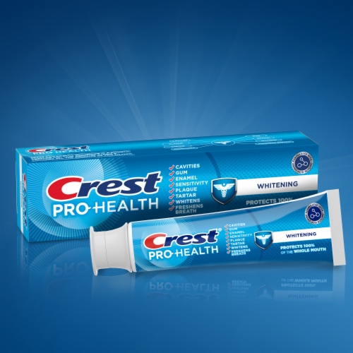 Crest Pro-Health Whitening Gel Toothpaste Perspective: back