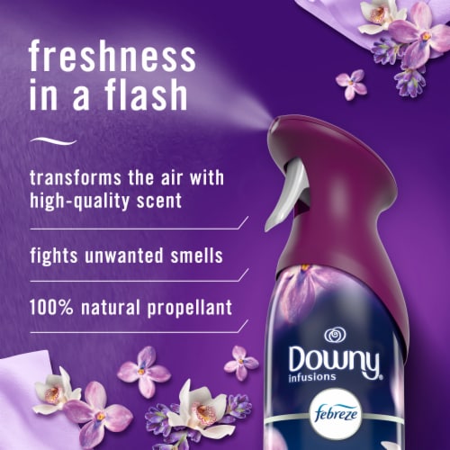 Febreze Air Effects Odor-Fighting Air Freshener Downy Calm Perspective: back