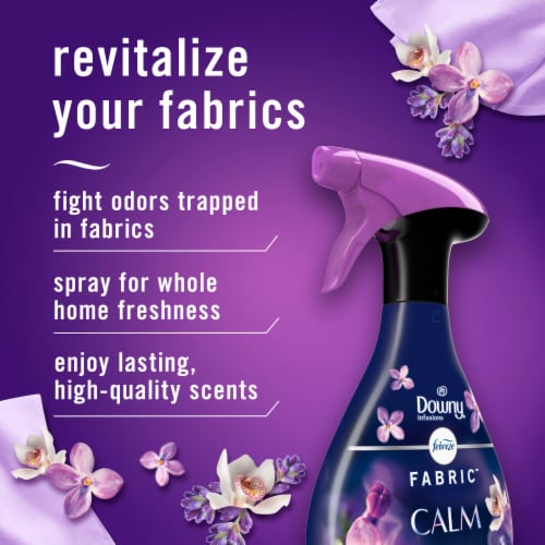 Febreze Odor-Fighting Fabric Refresher Downy Calm Perspective: back