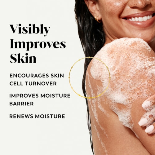 Olay Cleansing & Nourishing Bodywash with Vitamin B3 & Hyaluronic Acid Perspective: back