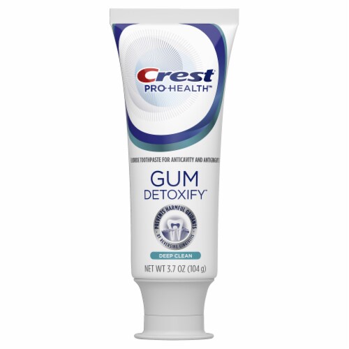 Crest Pro-Health Gum Detoxify Deep Clean Toothpaste Perspective: back