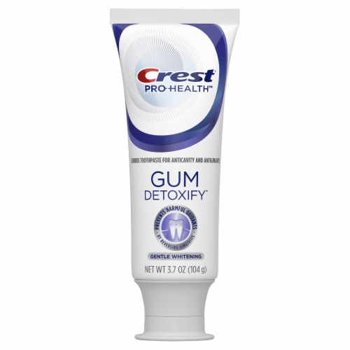 Crest Pro-Health Gum Detoxify Gentle Whitening Toothpaste Perspective: back