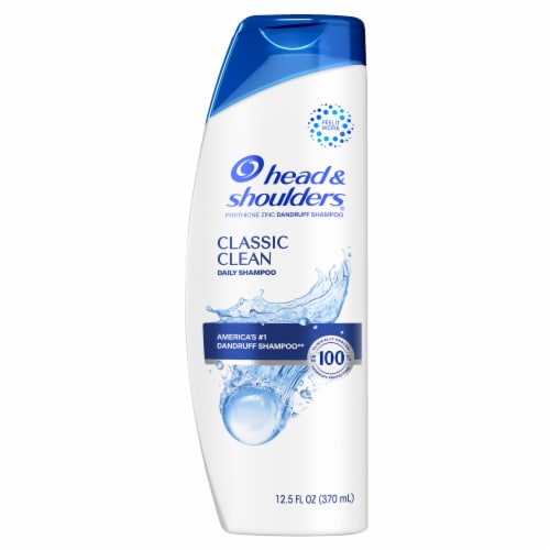 Head and Shoulders Classic Clean Dandruff Shampoo Perspective: back