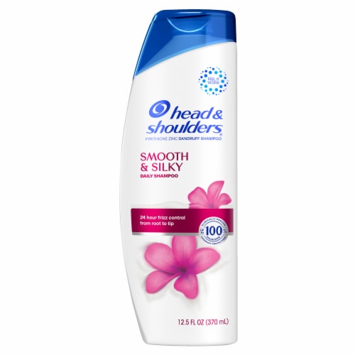 Head and Shoulders Smooth and Silky Dandruff Shampoo Perspective: back