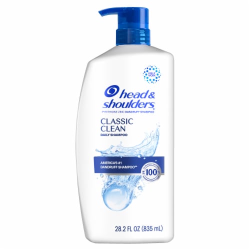 Head and Shoulders Dandruff Shampoo, Classic Clean for Daily Use Perspective: back