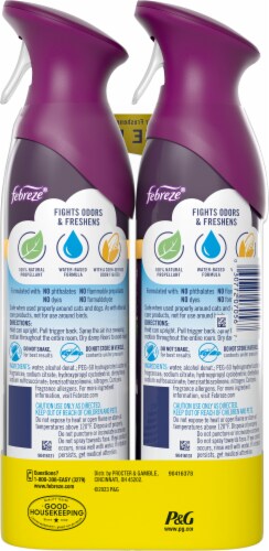 Febreze Air Effects™ Odor-Fighting Fig & Plum Air Freshener Sprays Perspective: back