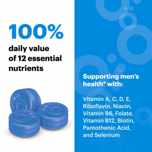 VÖOST Men's Multivitamin Gummies Perspective: back